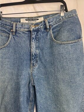 Vintage Anchor Blue Jeans Y2K Original Mens 38x32 Baggy Skater